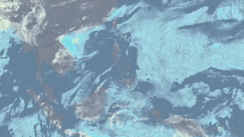 Clouds weather map