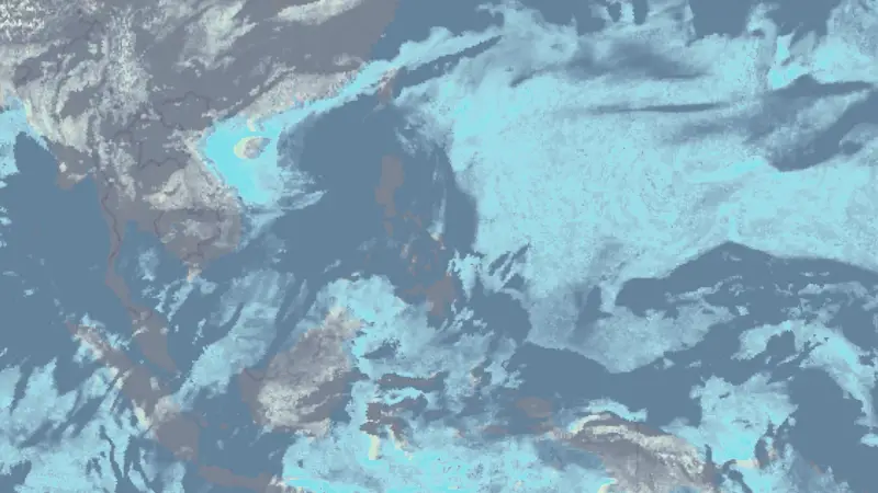 Clouds weather map