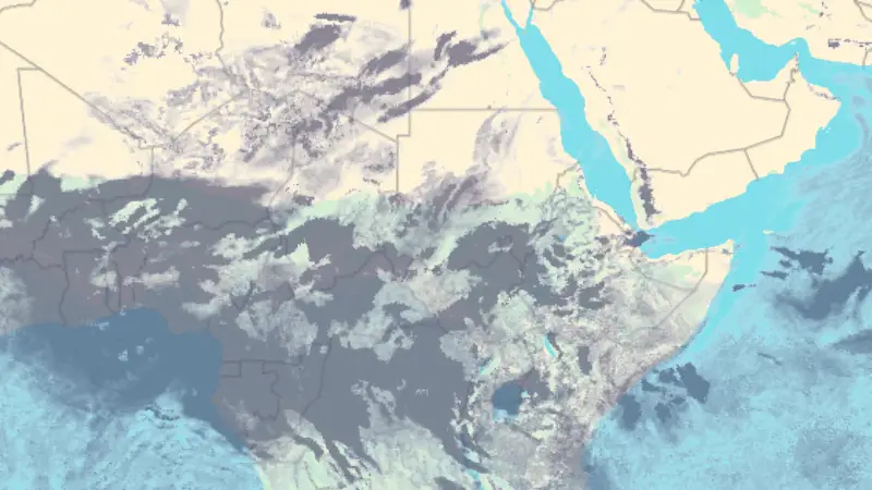 ابر weather map