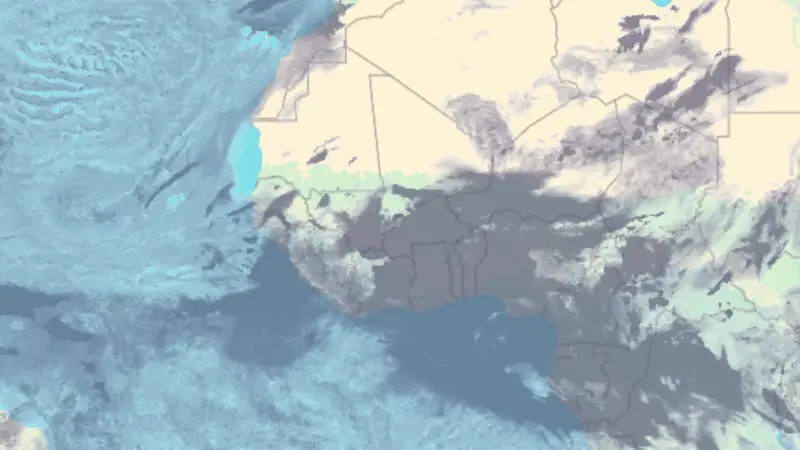 Oblačnost weather map