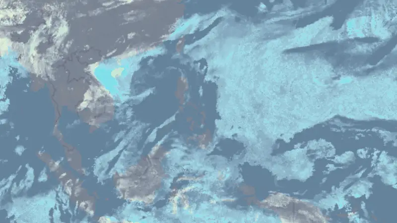 Clouds weather map