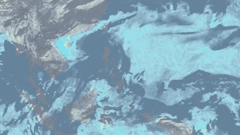 Clouds weather map