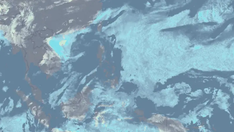 Clouds weather map