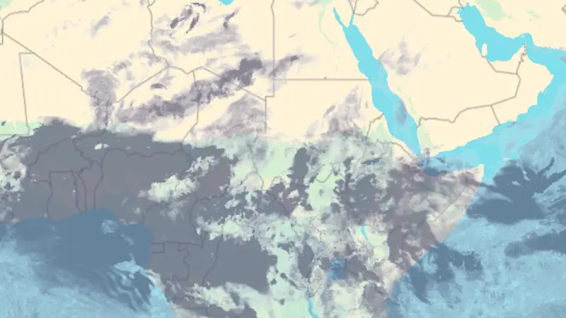 Oblačnost weather map