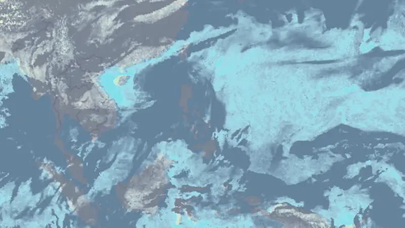 Clouds weather map
