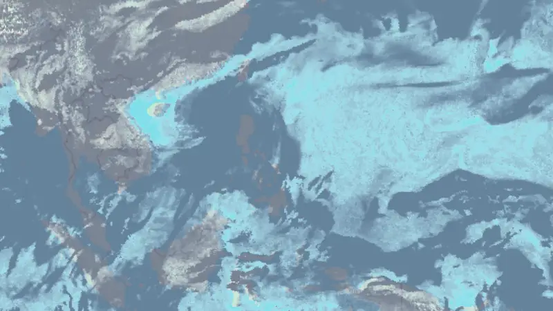 Clouds weather map
