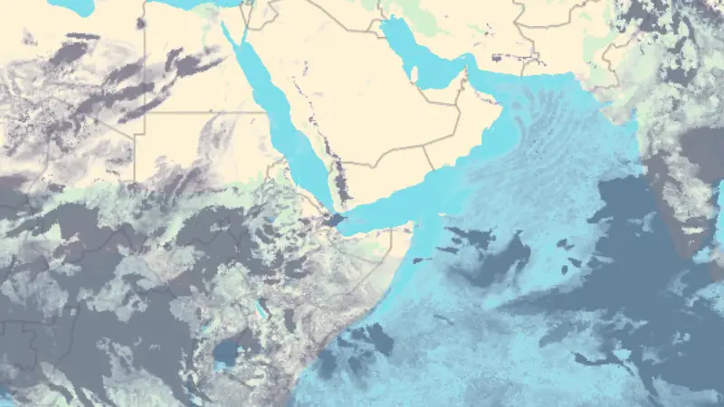 Clouds weather map
