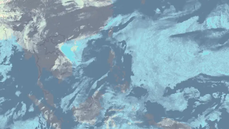 Clouds weather map