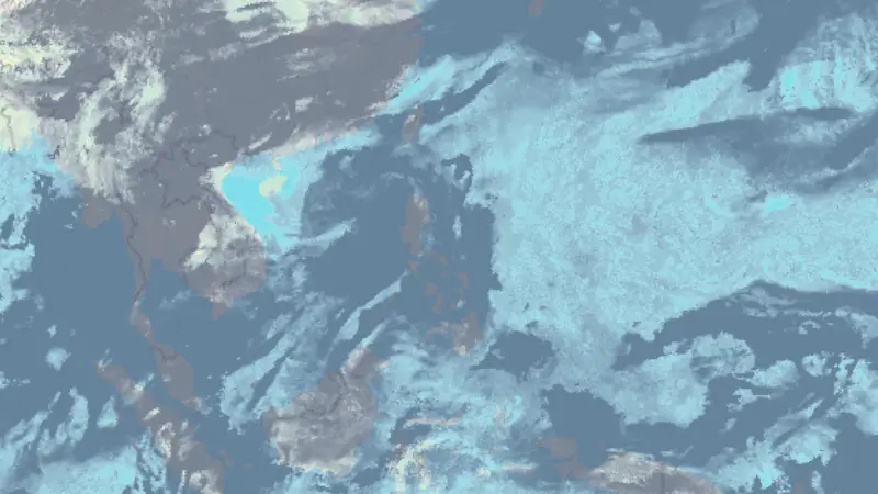 Clouds weather map