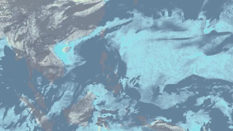 Clouds weather map