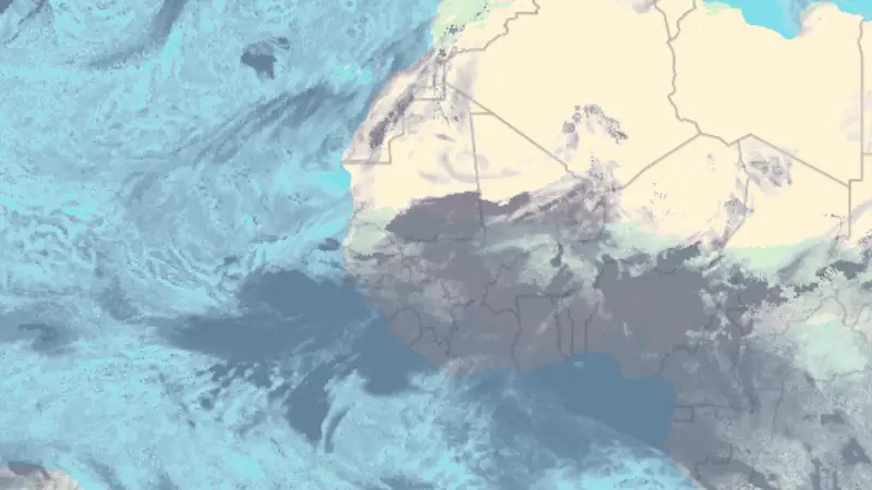 Skyer weather map