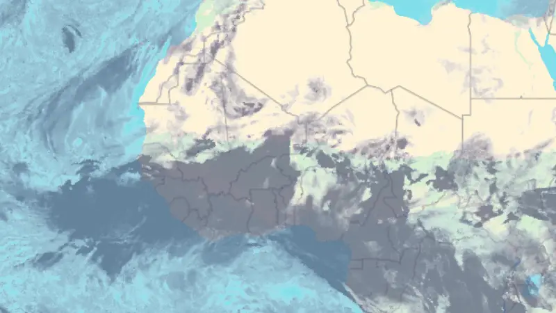 Ulap weather map
