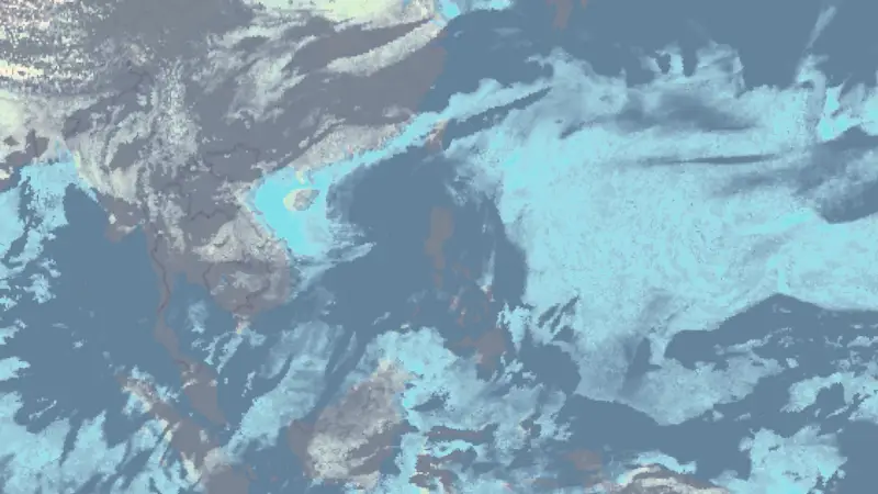 Clouds weather map
