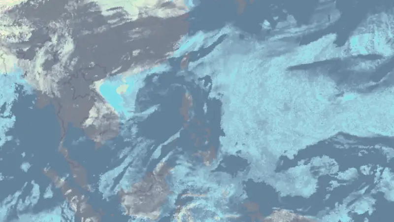 Clouds weather map
