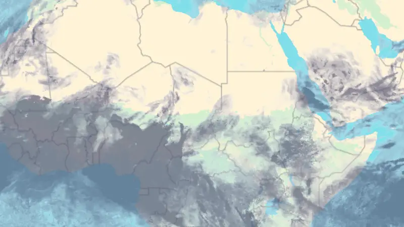 Облачност weather map