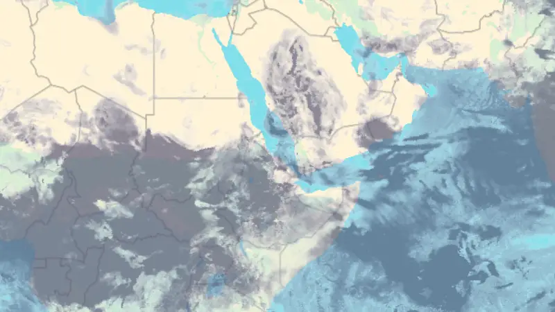 Nubosidad weather map