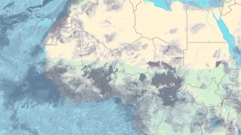 Skyer weather map