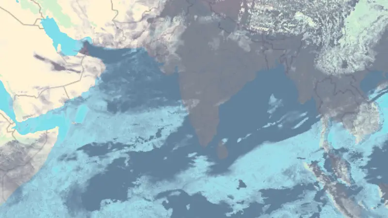 Nebulozitate weather map