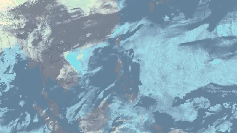 Clouds weather map