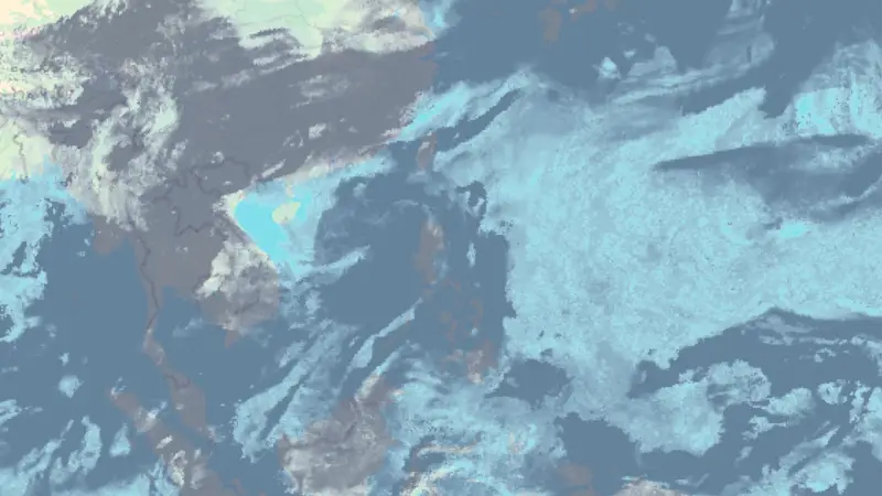 Clouds weather map