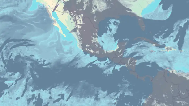 Nubosidad weather map