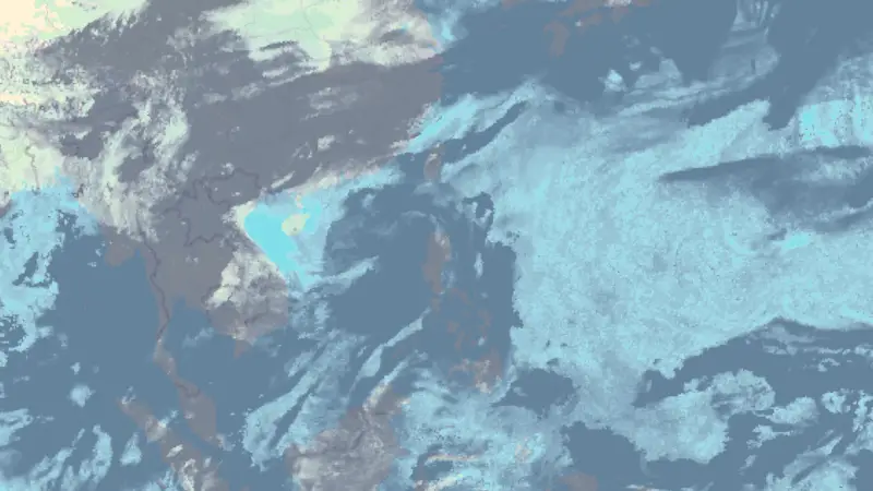Clouds weather map