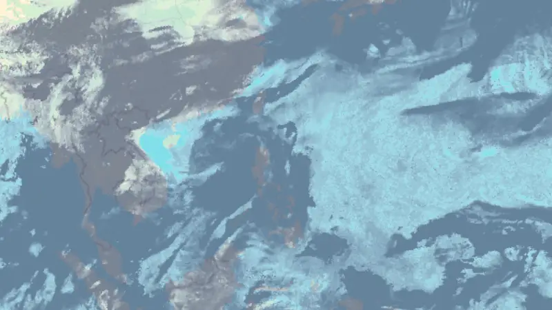 Clouds weather map