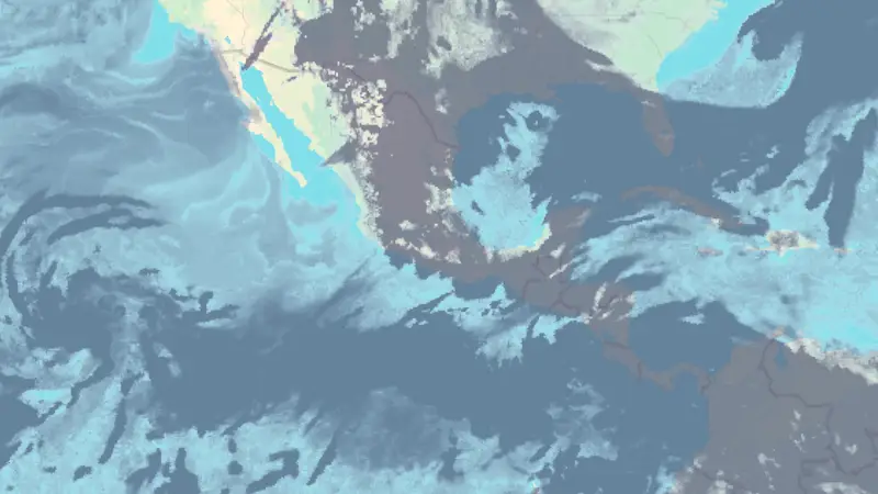 Nubosidad weather map