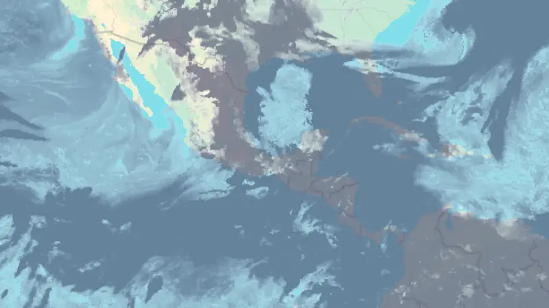 Clouds weather map
