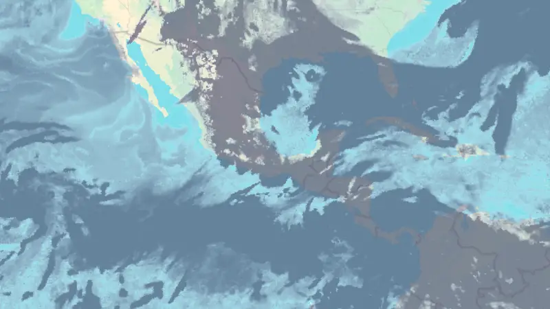 Clouds weather map