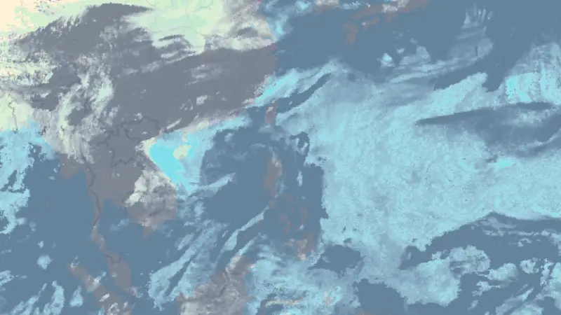 Clouds weather map