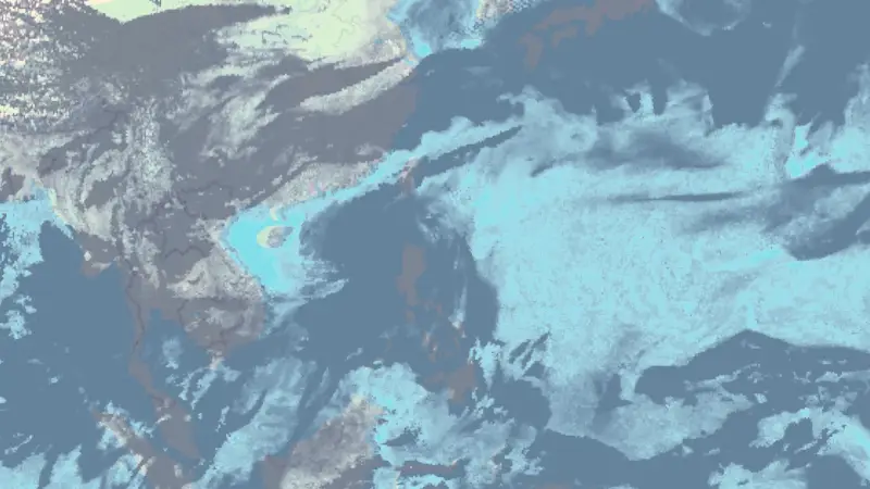 Clouds weather map