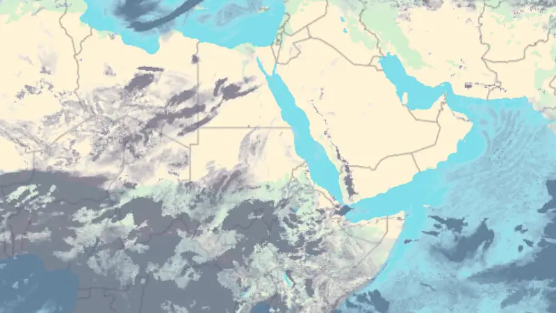 ابر weather map