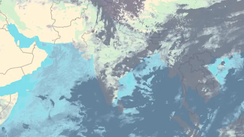 Nuvolosità weather map