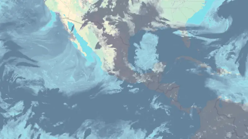 Clouds weather map