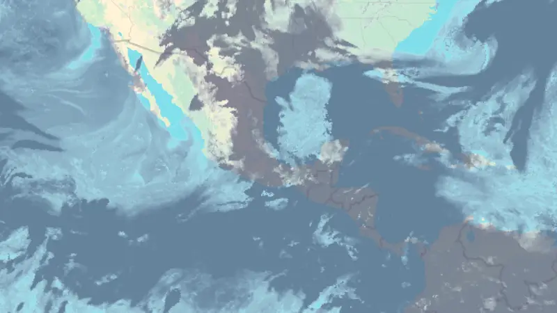 Clouds weather map