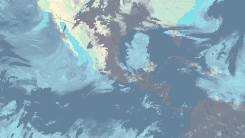 Clouds weather map