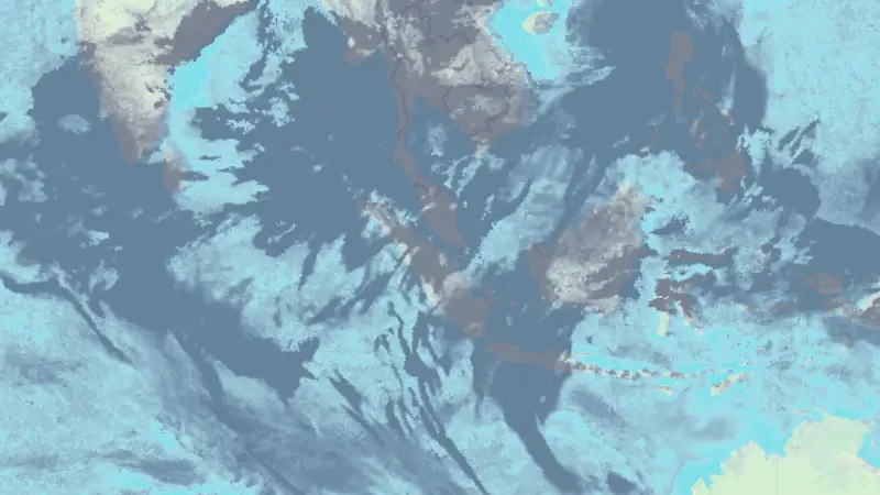 Zachmurzenie weather map