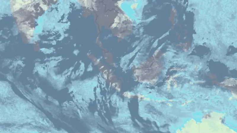 Nébulosité weather map