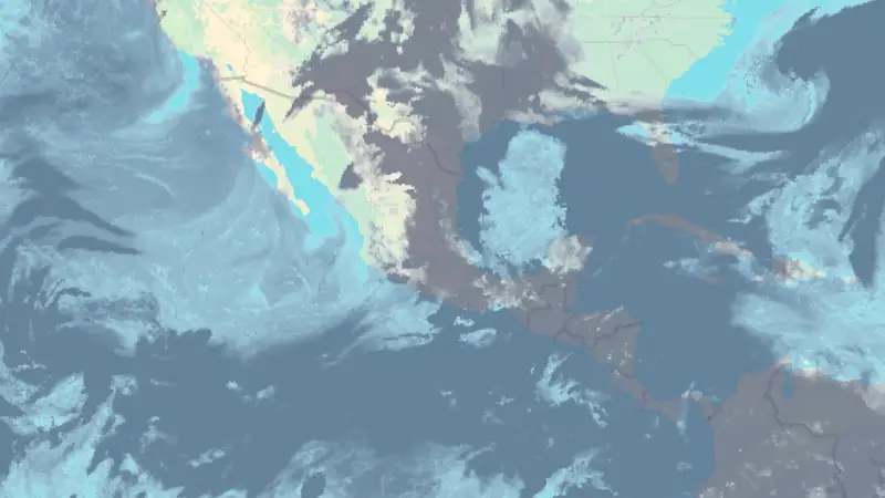 Clouds weather map