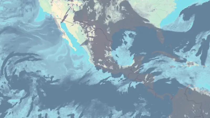 Clouds weather map