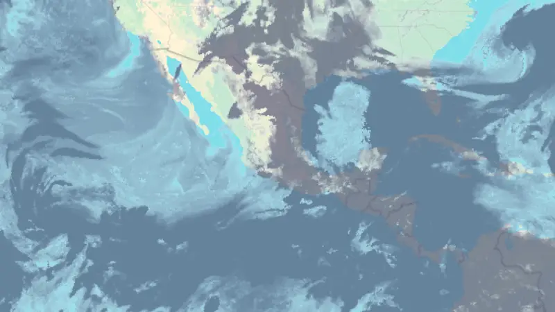 Clouds weather map
