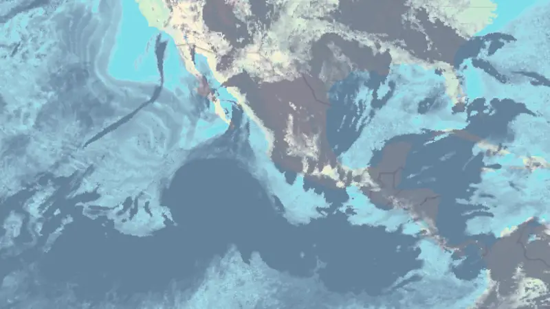 Bewolking weather map