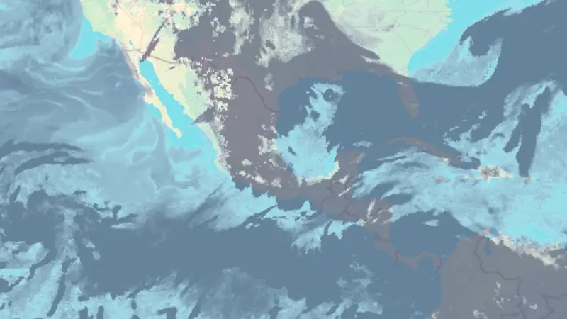 Clouds weather map