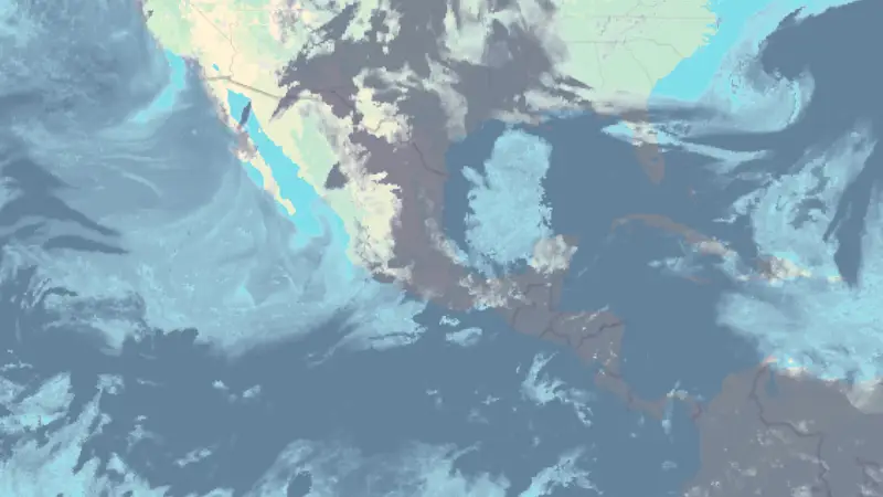 Clouds weather map