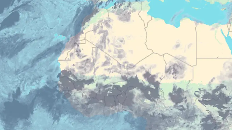 Bewölkung weather map