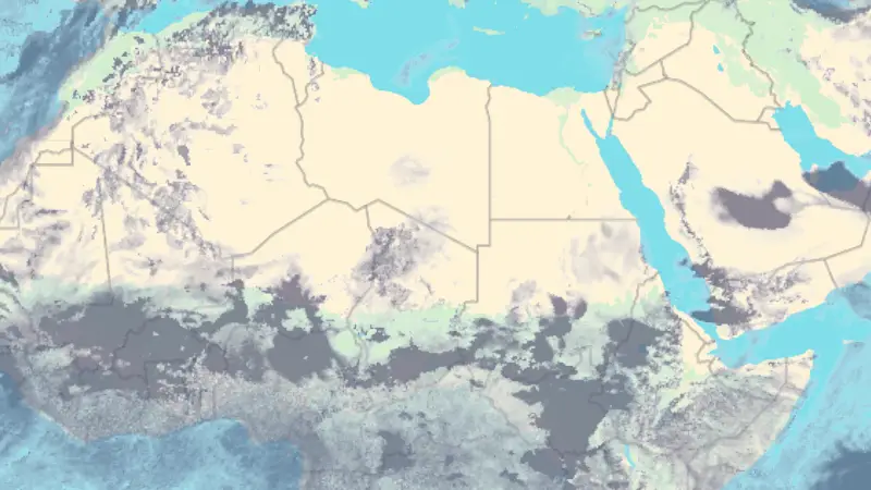 ابر weather map