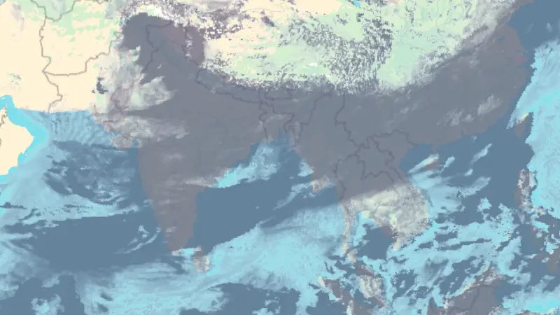 Oblačnost weather map
