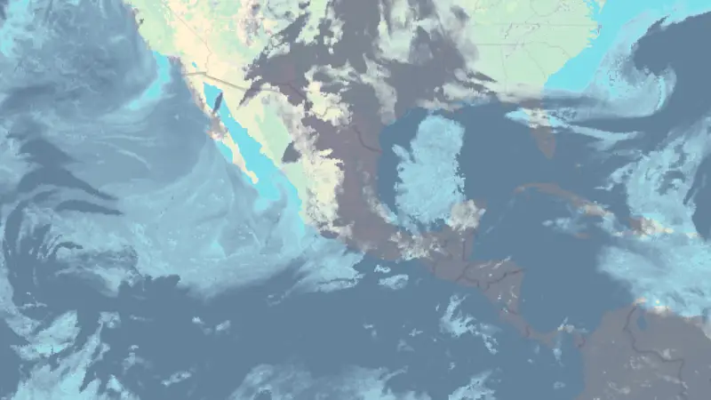 Clouds weather map
