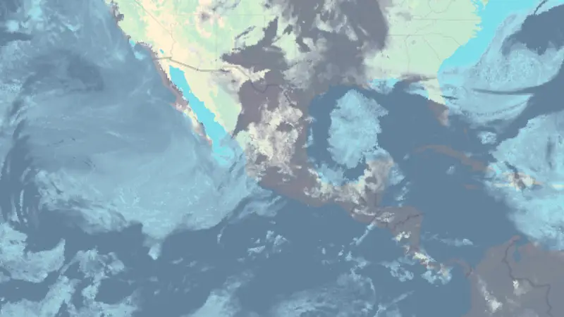 Clouds weather map